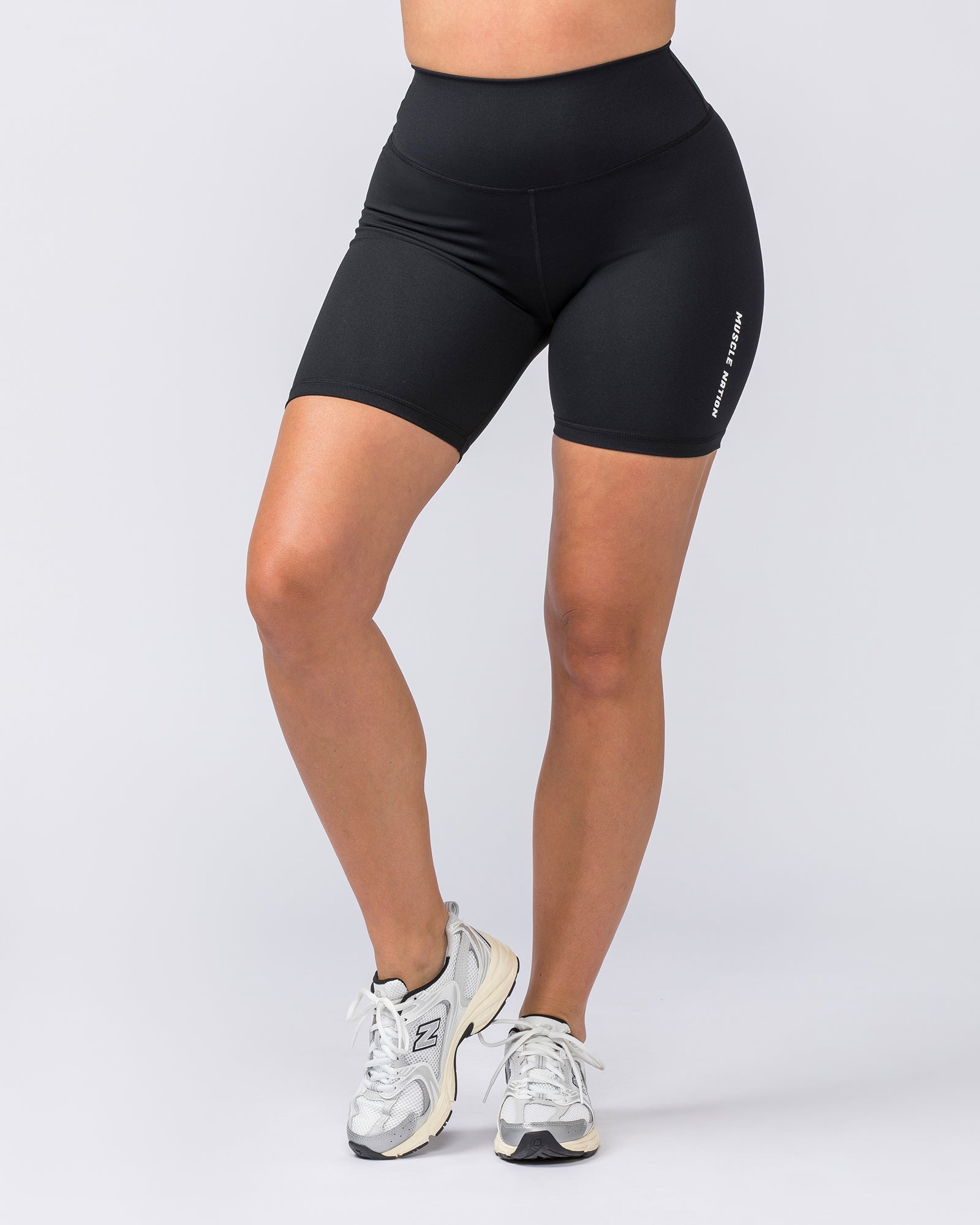 Replay Signature Bike Shorts - Black