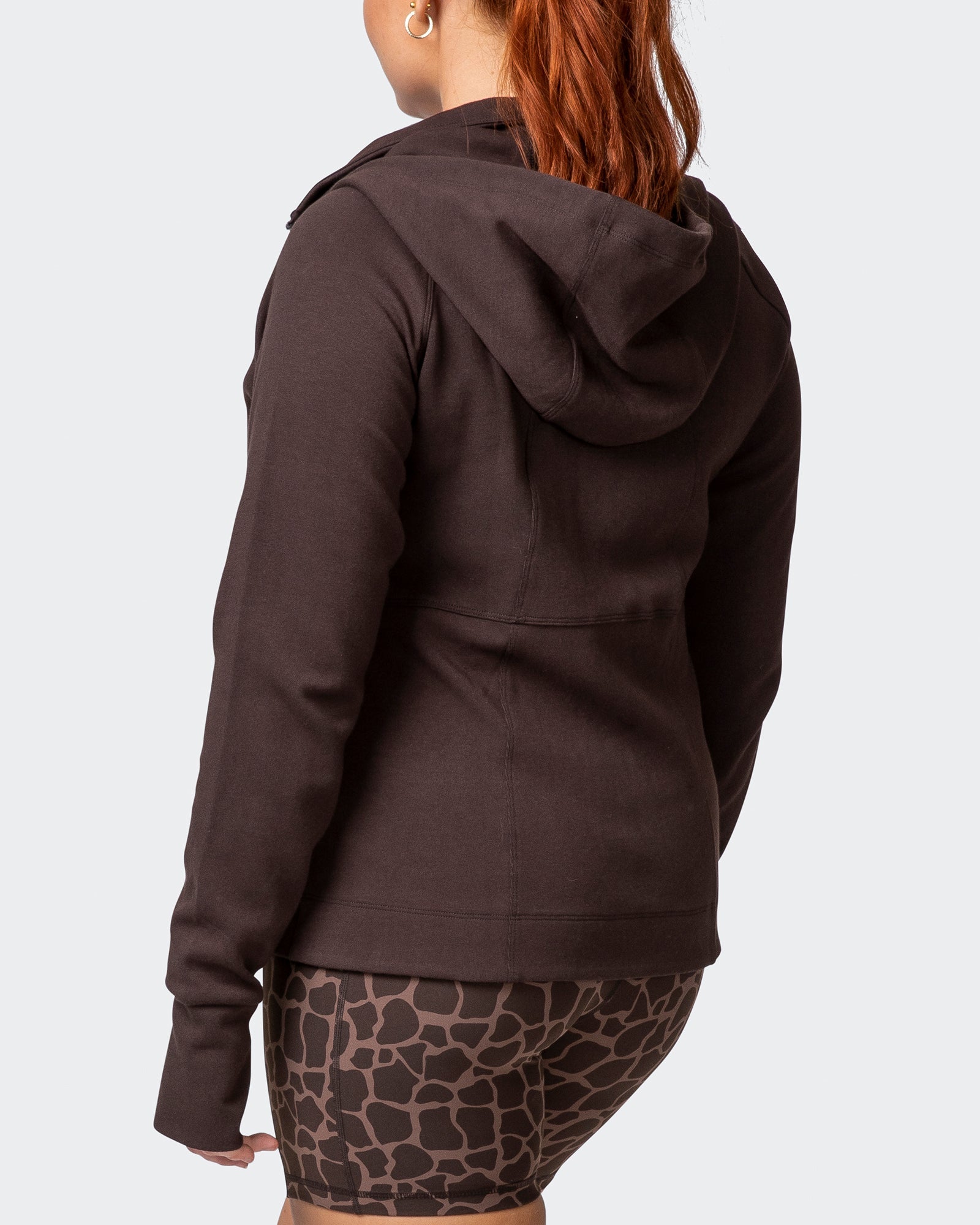 Dynamic Zip Through Jacket - Cocoa