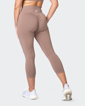 Signature Scrunch 7/8 Leggings - Praline