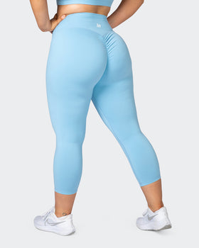 Signature Scrunch 7/8 Leggings - Ice Blue