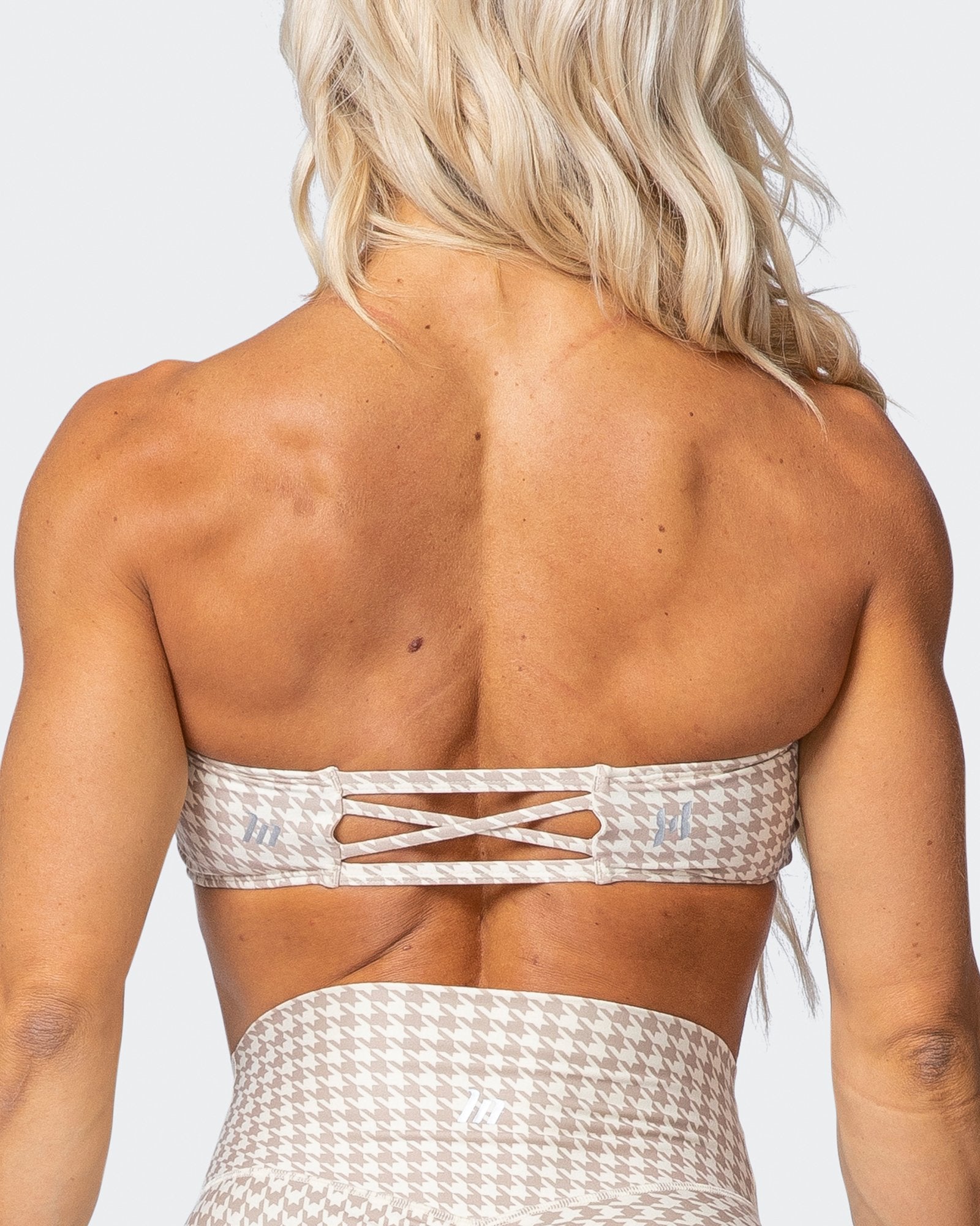 HBxMN Flair Bandeau - Houndstooth Print