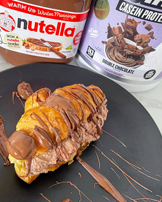 Nutella Protein Croissants