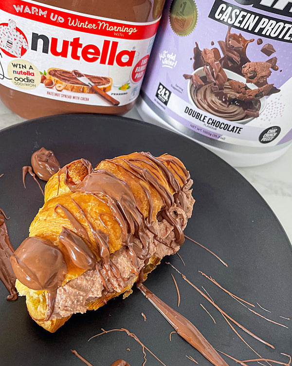 Nutella Protein Croissants