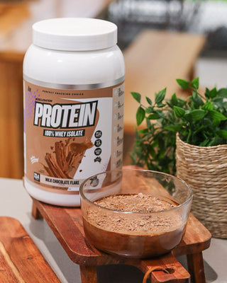 Chocolate Flake Protein Brownie