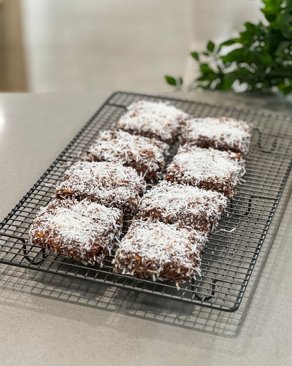 Protein Chocolate Lamingtons