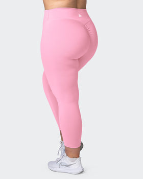 Signature Scrunch 7/8 Leggings - Strawberry Pink