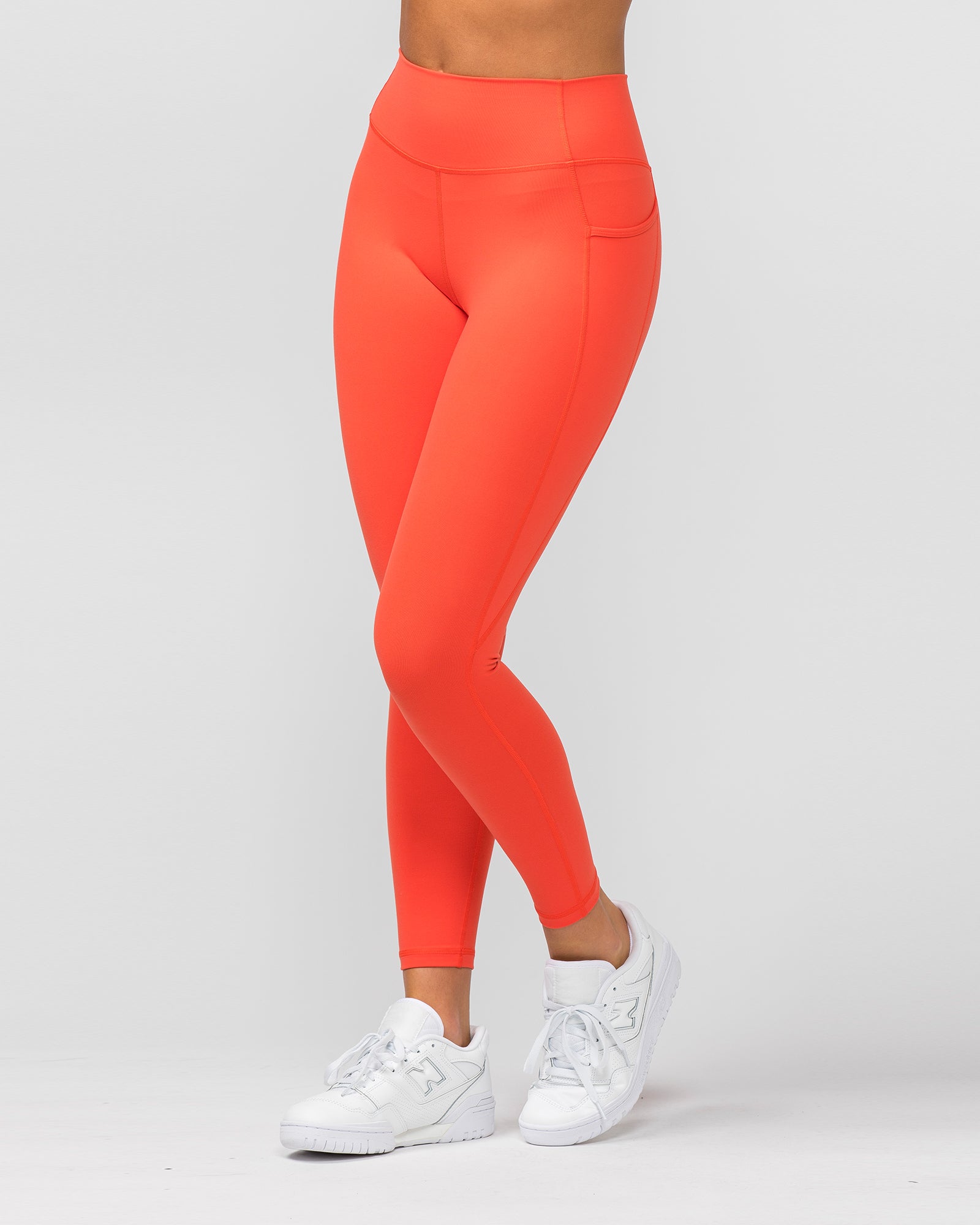 Signature Pocket Ankle Length Leggings - Ember