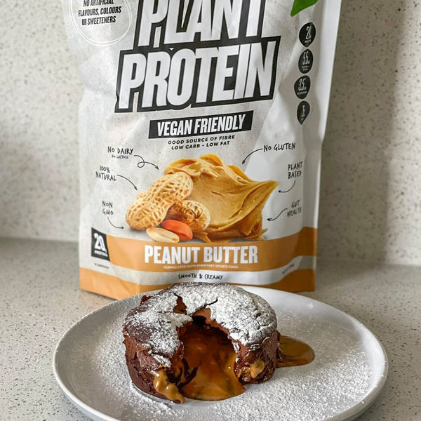 Chocolate Protein Lava Cake