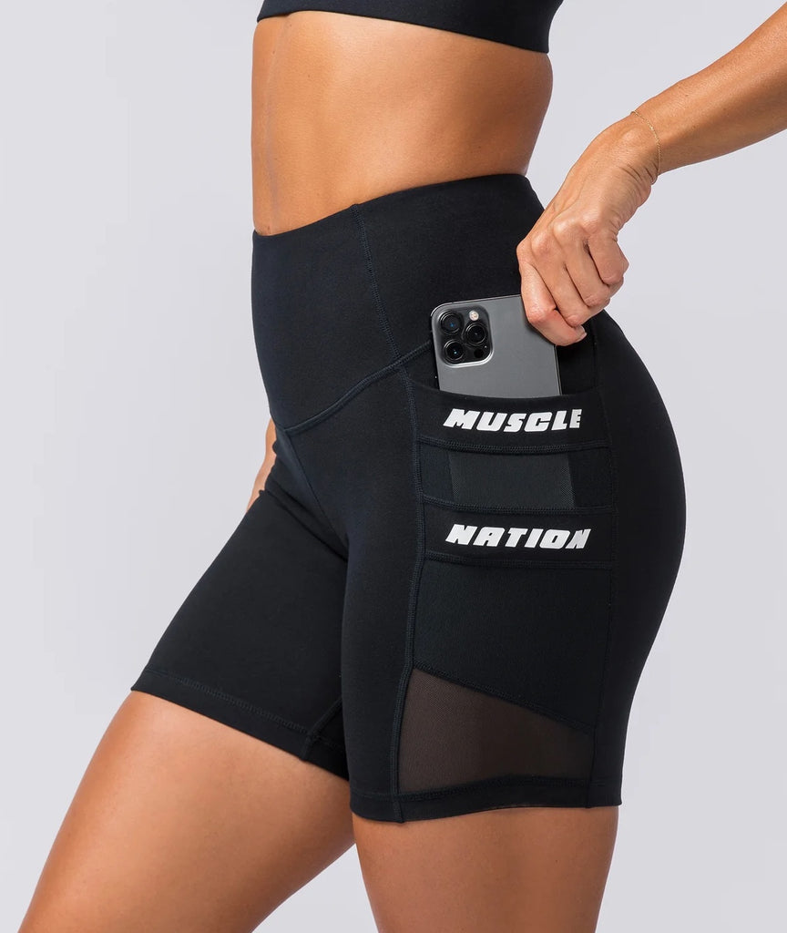 Amplify Pocket Bike Shorts - Black